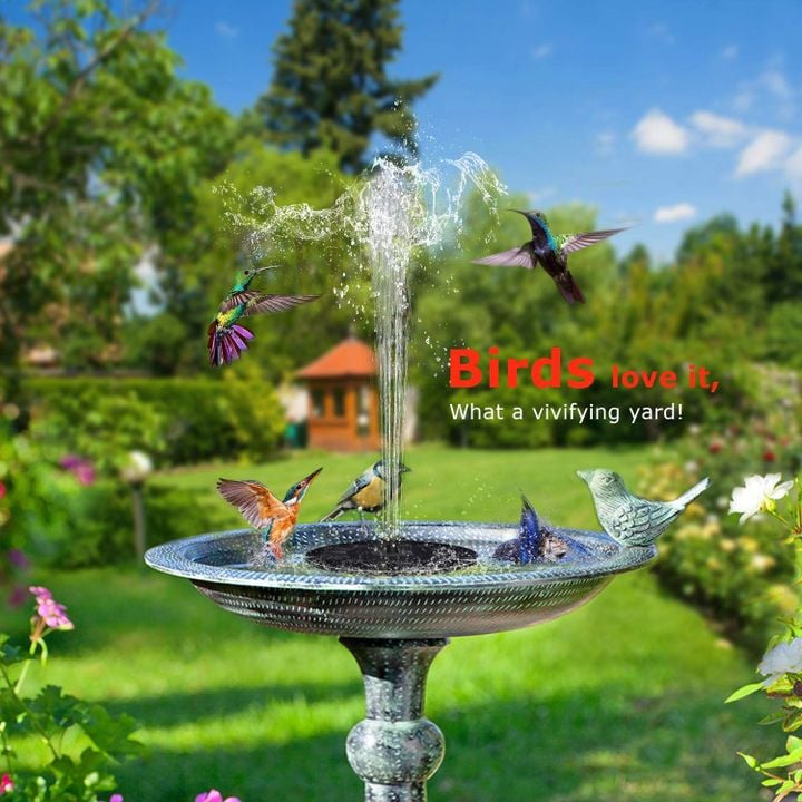 ⏰Last Day Clearance Event Sale 49% OFF💥Solar Powered Water Fountain