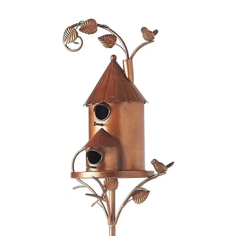 Last day 49% off❤️Birdhouse Garden Stakes