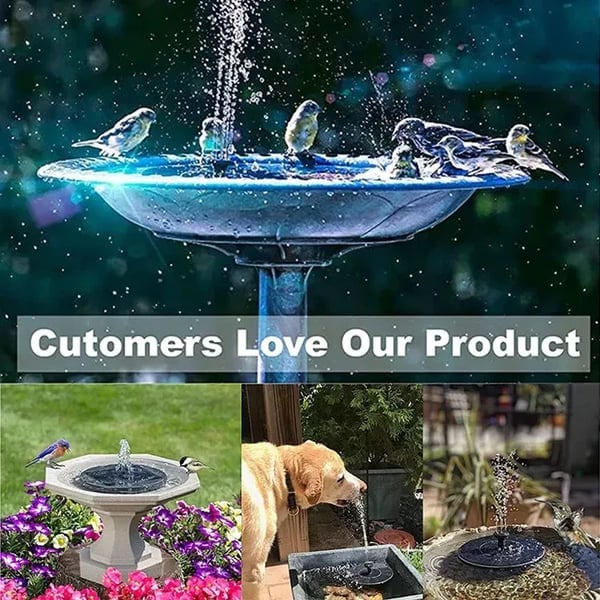 ⏰Last Day Clearance Event Sale 49% OFF💥Solar Powered Water Fountain